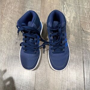 adidas Navy and Blue Kids High-Top Sneakers